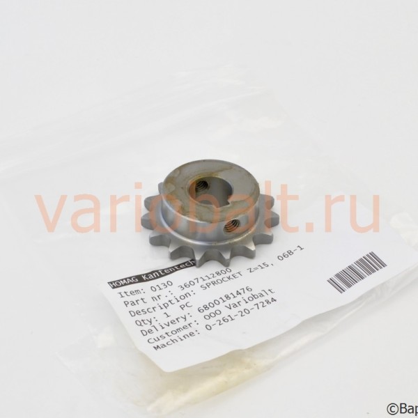 3-607-11-2800_звездочка_z15_запчасти_brandt_kd_kdn_kdf_ambition 3-607-11-2800_звездочка_z15_запчасти_brandt_kd_kdn_kdf_ambition